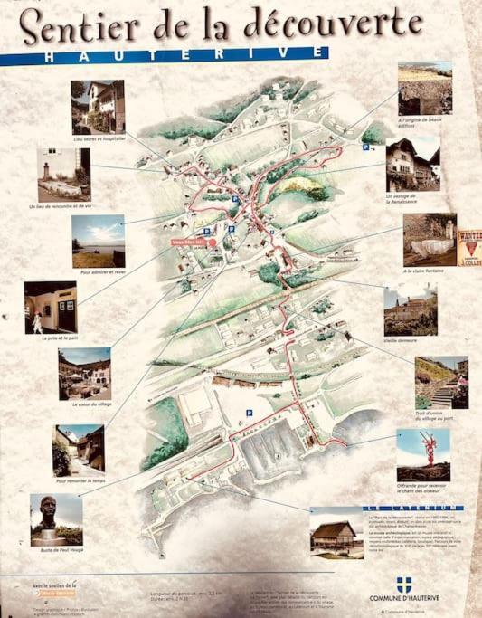 Charmant Appartement De Vacances Alta Ripa Hauterive  外观 照片